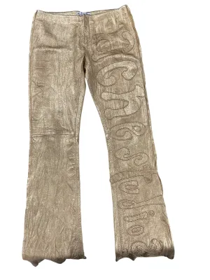 Acne Studios Gold  Pants