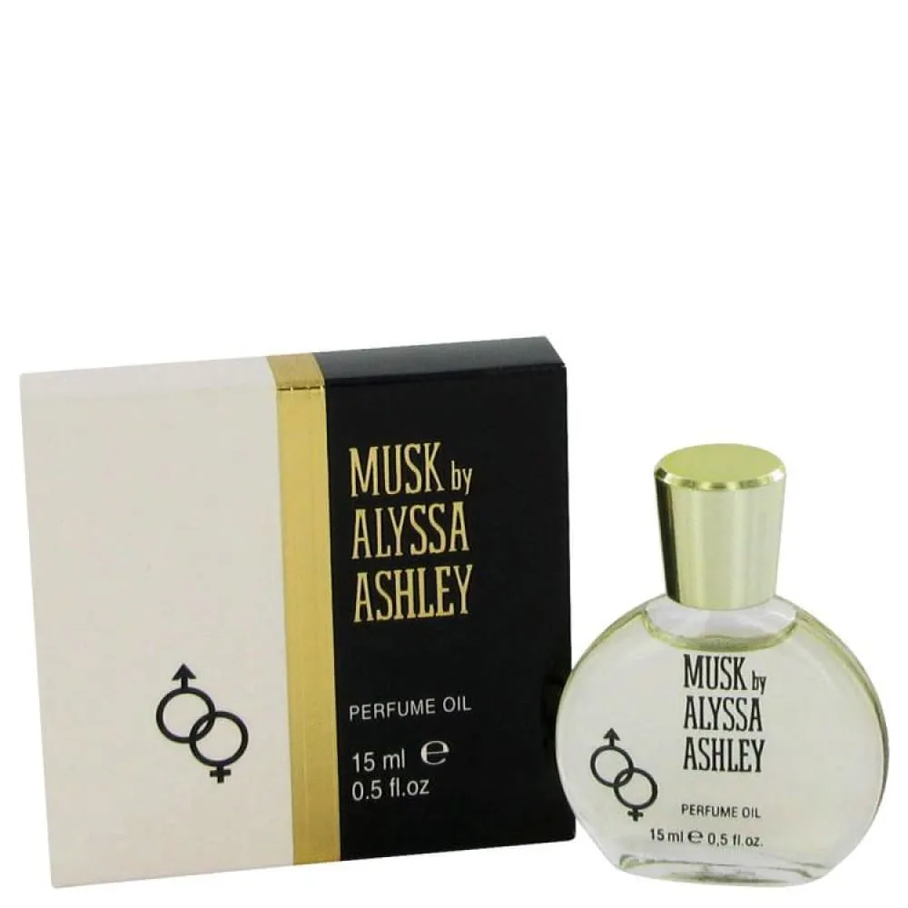 Alyssa Ashley Musk Perfumed Oil by Houbigant for Women - 15 Ml