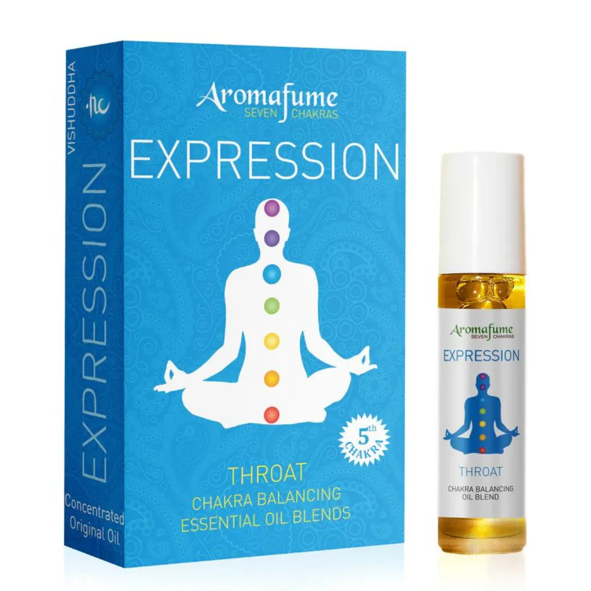 Aromafume Roll On - Throat Chakra - Expression
