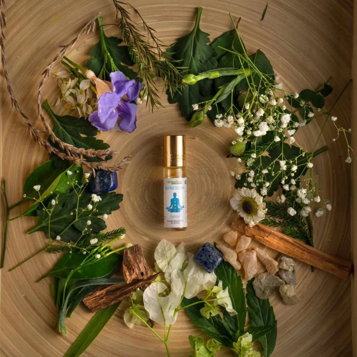 Aromafume Roll On - Throat Chakra - Expression