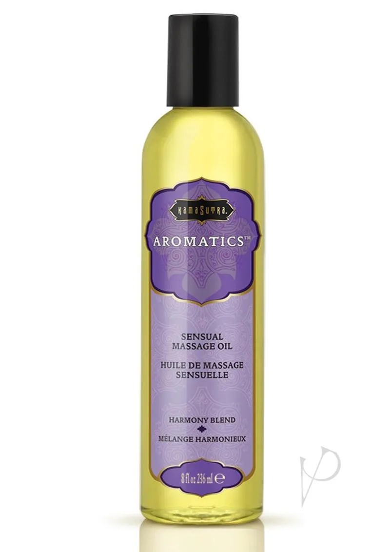 Harmony Blend Aromatic Massage Oil, 8oz - Premium Quality for Ultimate Relaxation