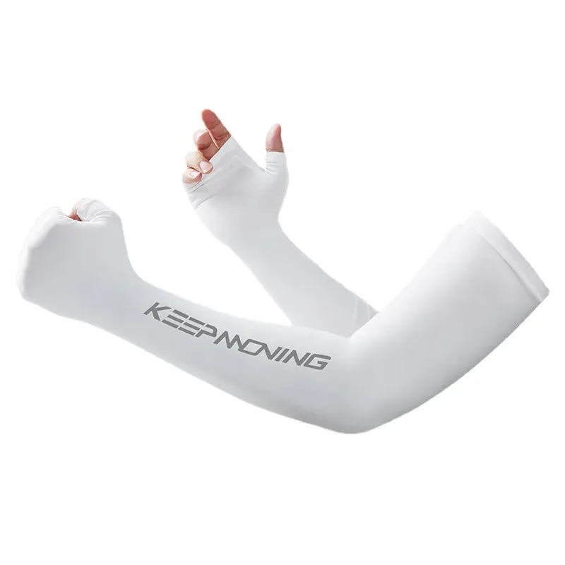 Camouflage Cycling Arm Sleeves for Sun Protection