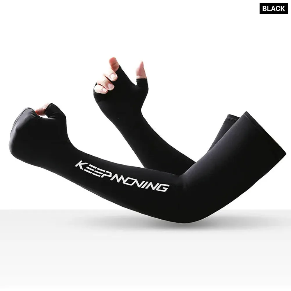 Camouflage Cycling Arm Sleeves for Sun Protection