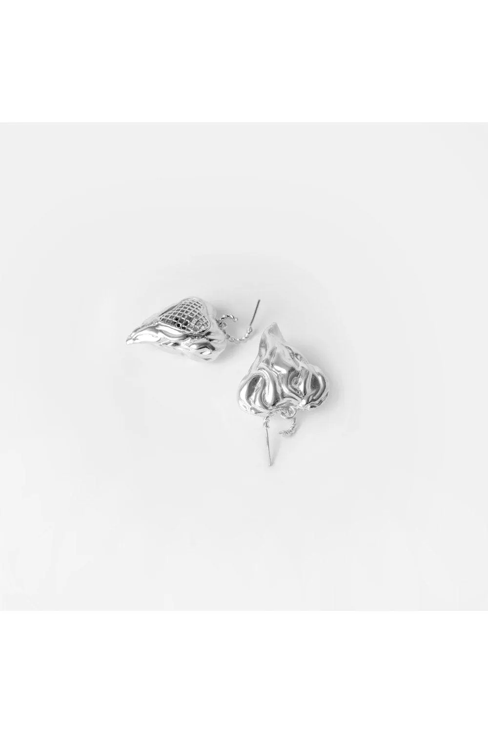 Cardi Earrings - Slver Tone