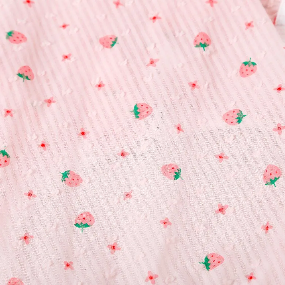 Cat Pink Strawberry Sunscreen Clothes
