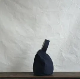 MUNI Calico Knot pouch