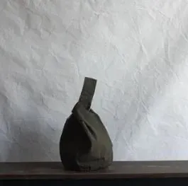 MUNI Calico Knot pouch