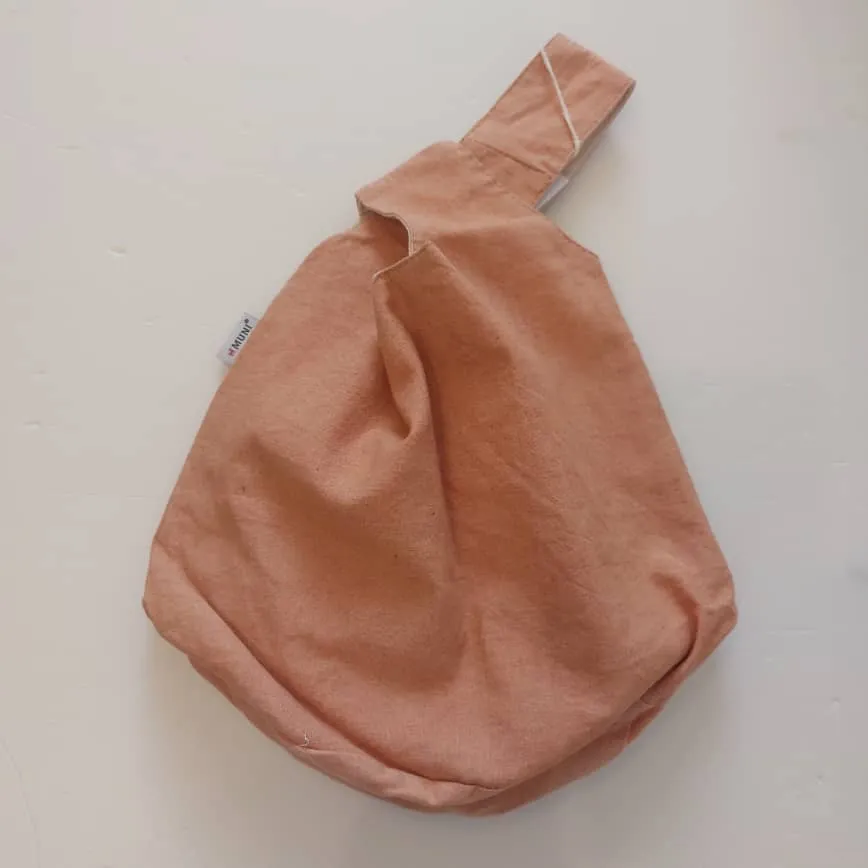 MUNI Calico Knot pouch