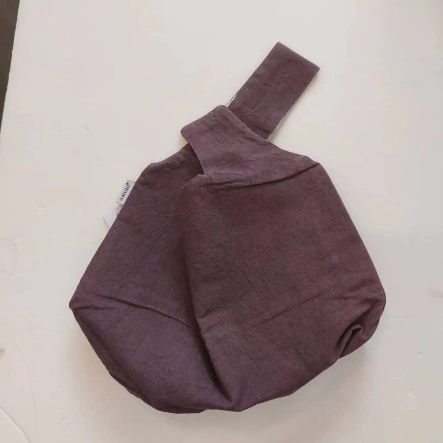 MUNI Calico Knot pouch