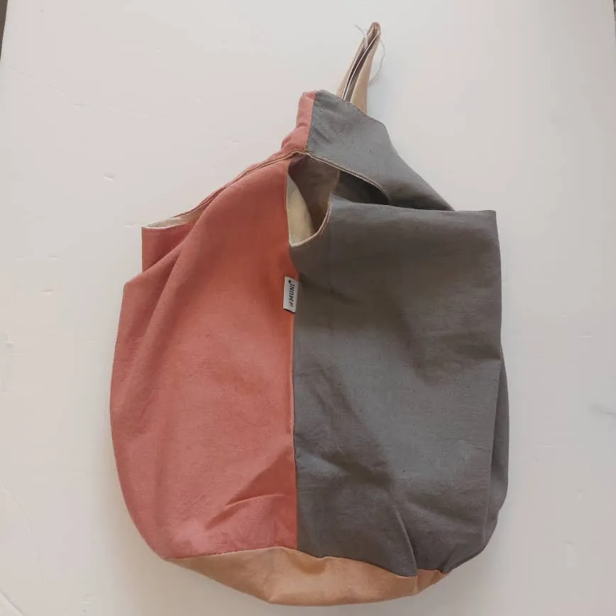 MUNI Calico Knot pouch