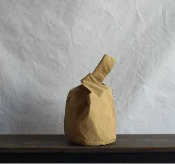 MUNI Calico Knot pouch