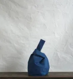MUNI Calico Knot pouch