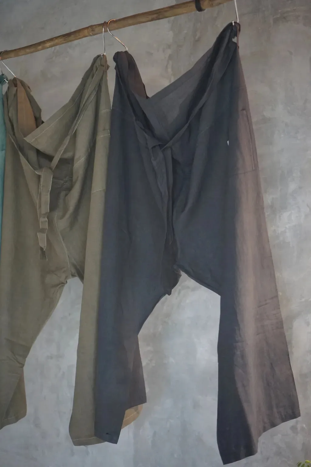MUNI Fisherman pants (Charcoal)