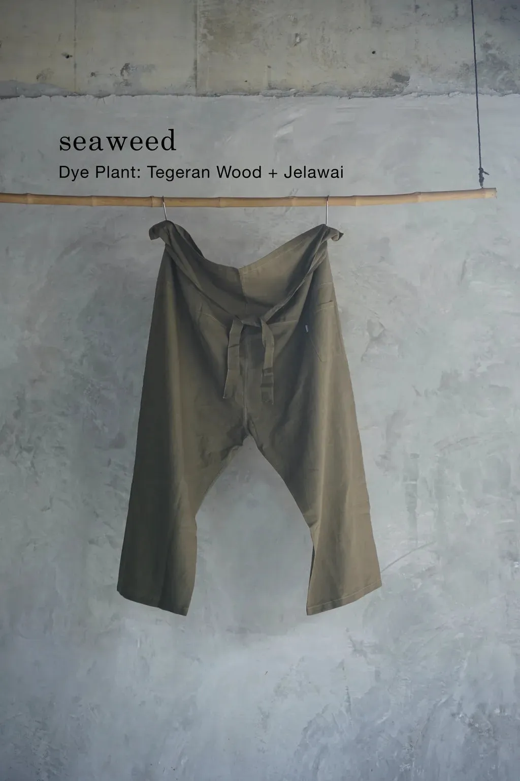 MUNI Fisherman pants (Charcoal)