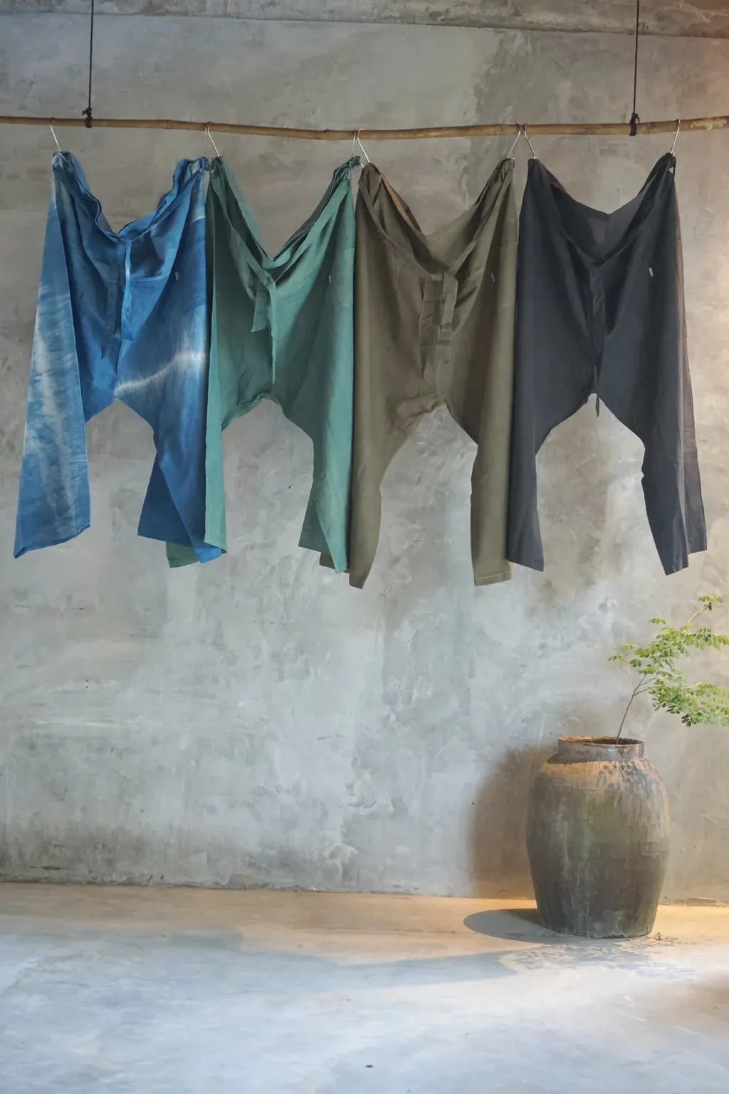 MUNI Fisherman pants (Charcoal)