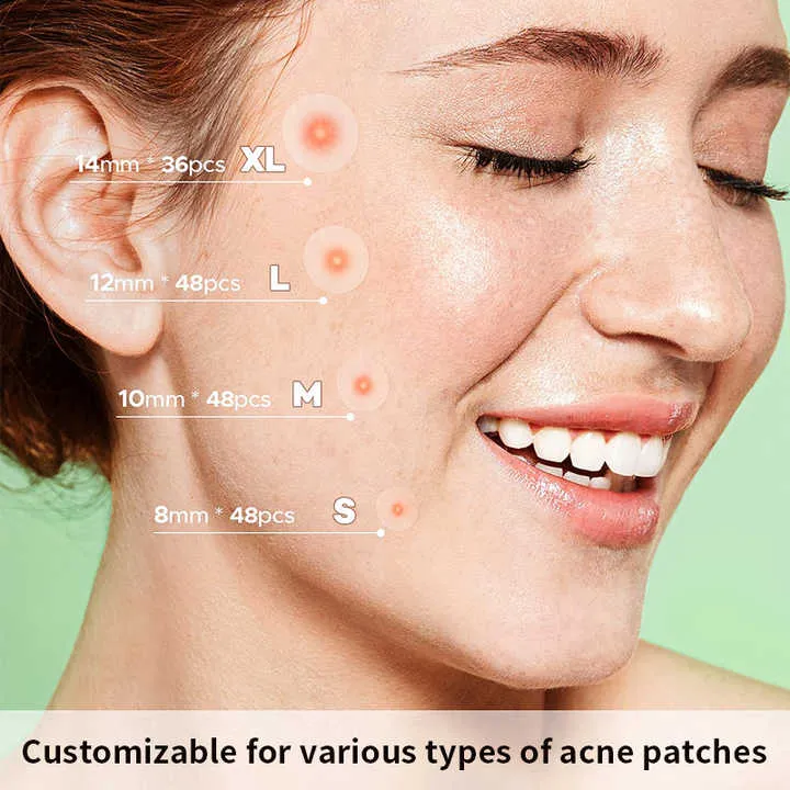 New Custom Shape Acne Patches-رقعة حب الشباب