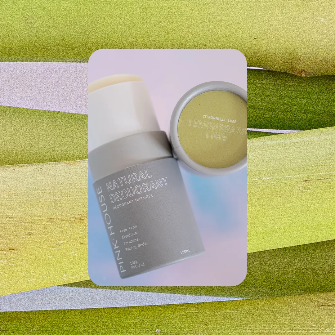 Pink house Deodorant - Lemongrass Lime