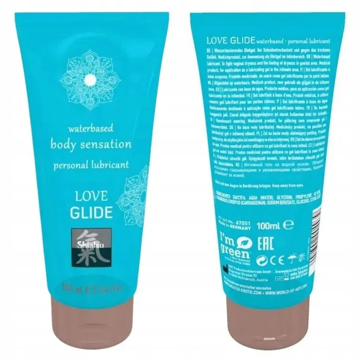 Shiatsu Love Glide Water Based Lubricant 100ml