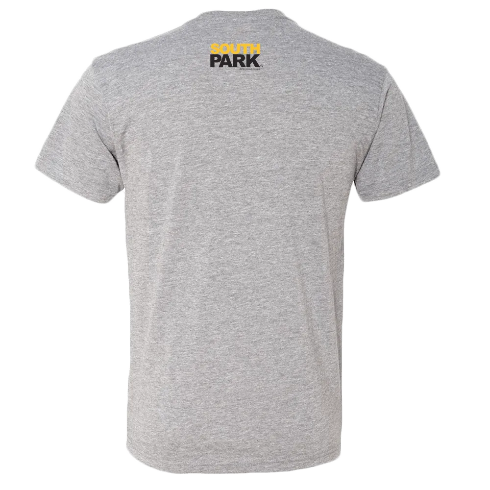 South Park Butters Oh Hamburgers Men's Tri-Blend T-Shirt