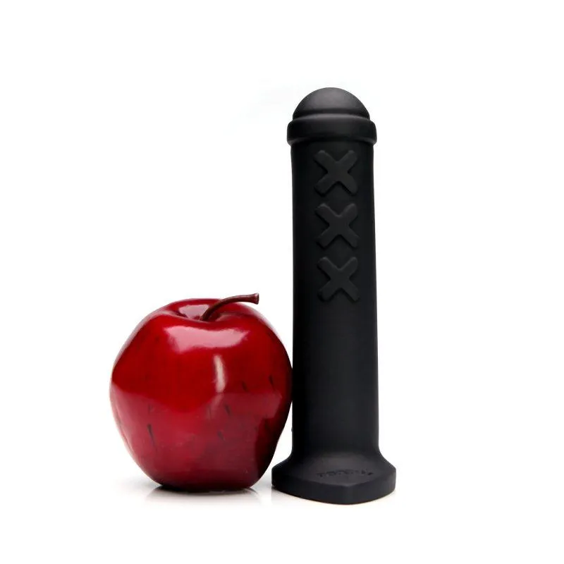 Compact Tantus Amsterdam Junior Silicone Dildo - Vibrant Ruby Red